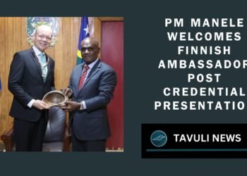 Prime Minister Manele Welcomes New Finnish Ambassador Haapea