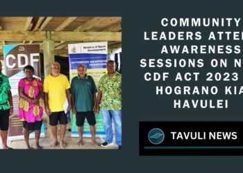 Ministry of Rural Development conducts two-week outreach on CDF legislation across Hograno-Kia-Havulei Constituency.