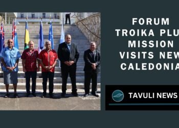 Forum Troika Plus Mission Visits New Caledonia