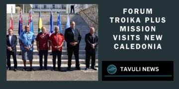 Forum Troika Plus Mission Visits New Caledonia