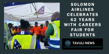 Solomon Airlines Celebrates 62 Years with Careers Fair for Students