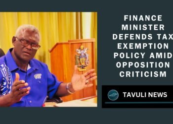 Minister of Finance Defends Tax Exemption Policy Amid Opposition Criticism