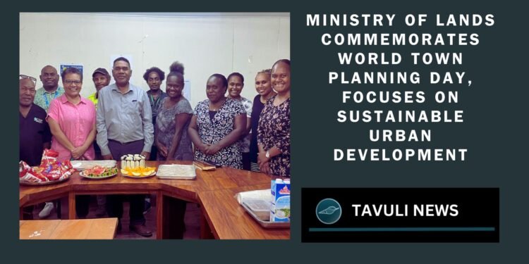 Ministry of Lands Commemorates World Town Planning Day, Focuses on Sustainable Urban Development