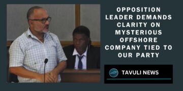Opposition Leader Demands Clarity on Mysterious Offshore Company Tied to OUR Party