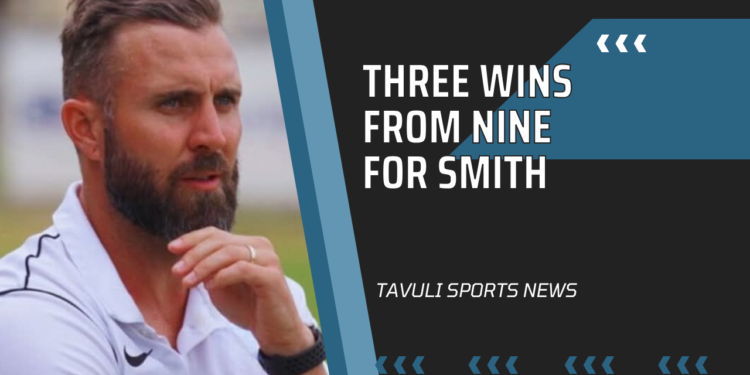 THREE WINS FROM NINE FOR SMITH