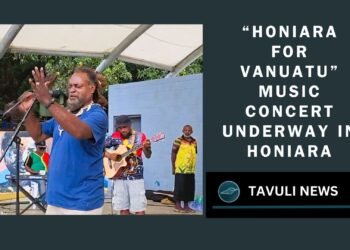 Honiara Hosts Concert for Vanuatu