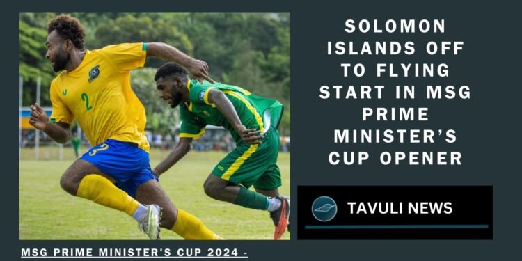 Solomon Islands National Team Off to Flying Start in MSG Prime Minister’s Cup Opener