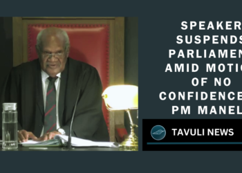 Parliament Suspended Amid No Confidence Motion in Prime Minister Manele