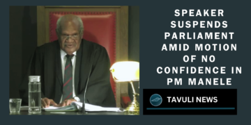 Parliament Suspended Amid No Confidence Motion in Prime Minister Manele