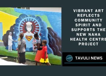 Naha Birthing Centre Murals Brighten Walkway