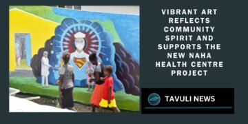 Naha Birthing Centre Murals Brighten Walkway