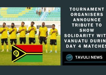 Tournament Organisers Announce Tribute to Show Solidarity with Vanuatu During Day 4 Matches