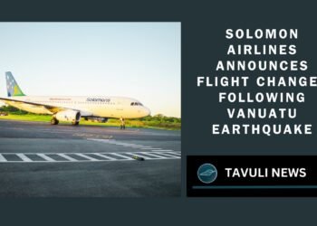 Solomon Airlines Announces Flight Changes Following Vanuatu Earthquake