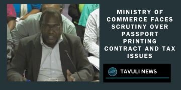 "Ministry of Commerce Faces Scrutiny Over Passport Printing Contract and Tax Issues"