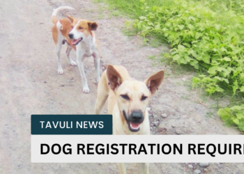 DOG REGISTRATION REQUIRED