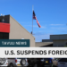 US Suspends foreign aid
