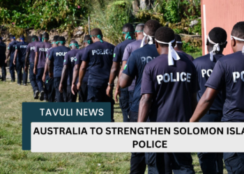 Australia Strengthens Solomon Police