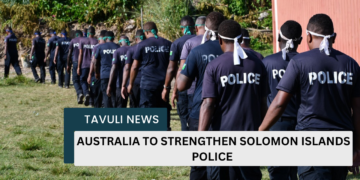Australia Strengthens Solomon Police