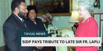 SIDP Pays Tribute to Father Sir Lapli