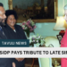 SIDP Pays Tribute to Father Sir Lapli