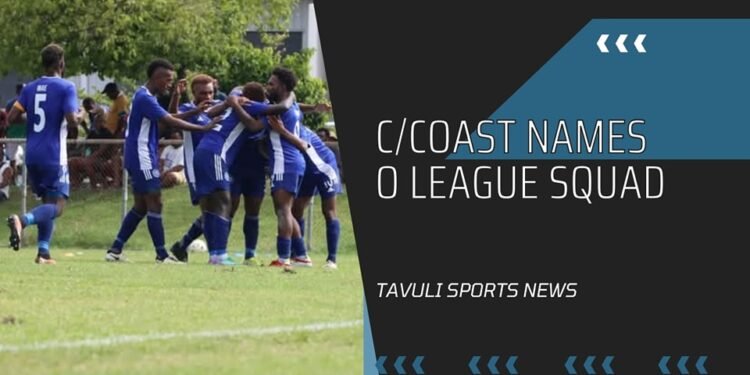C/Coast FC names O League squad.