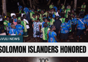 Solomon Islanders Honored