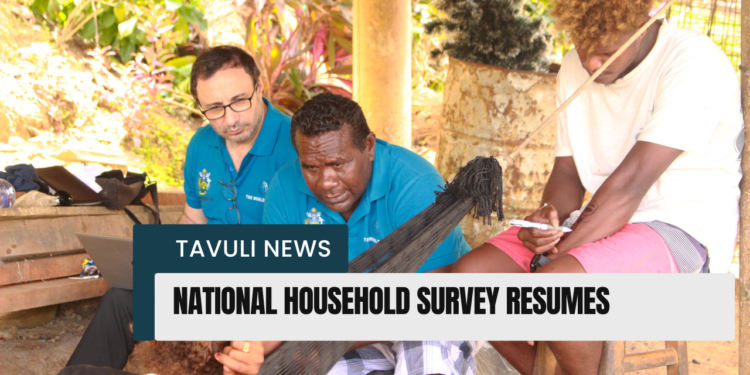National Household Survey Resumes