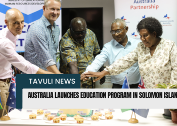 Australia launches education program in solomon islands