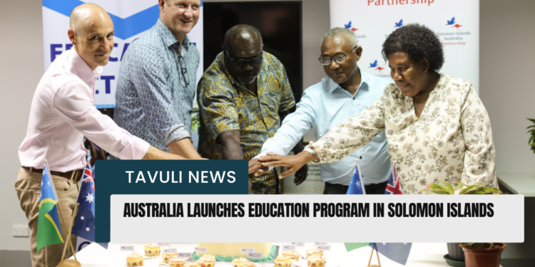 Australia launches education program in solomon islands