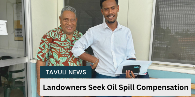 Landowners Seek Oil Spill Compensation