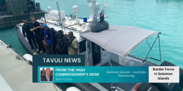 12 MONTHS OF AUSTRALIAN BORDER FORCE IN SOLOMON ISLANDS
