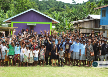 Pirupiru CHS celebrates new labs funded by Australia & NZ to boost science and home economics learning.