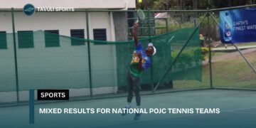 MIXED RESULTS FOR NATIONAL POJC TENNIS TEAMS