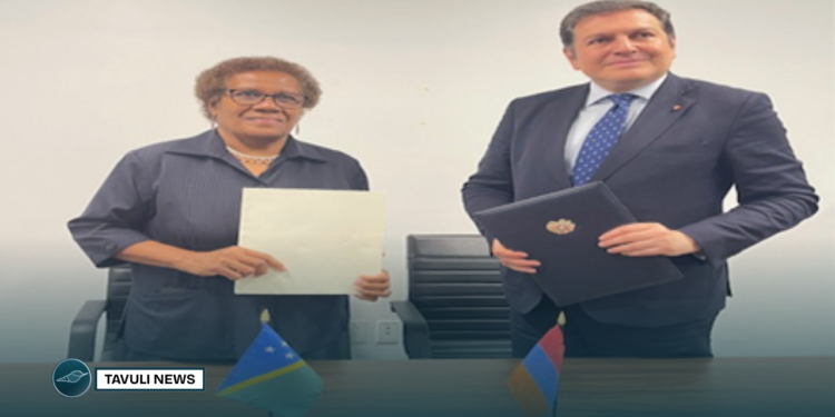 Solomon Islands, Republic of Armenia Establish Diplomatic Ties