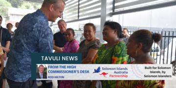 From the High Commissioner’s Desk – Rod Hilton