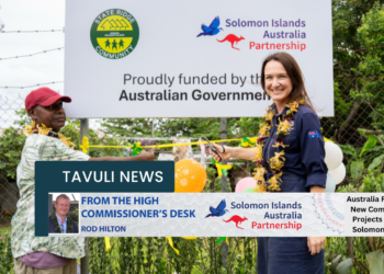 Australia funds 50 new community projects across Solomon Islands