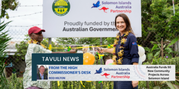 Australia funds 50 new community projects across Solomon Islands