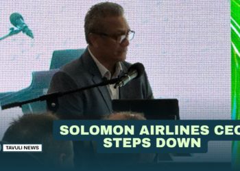 Solomon Airlines CEO Resigns