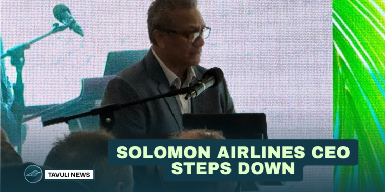 Solomon Airlines CEO Resigns
