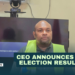 CEO Announces By-Election Results
