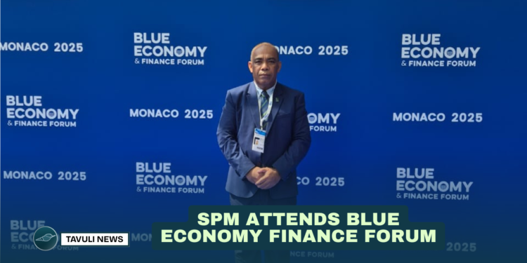 Solomon Islands joins Blue Economy and Finance Forum in Monaco to advocate ocean finance access ahead of 2025 UNOC.