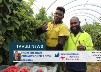 From the High Commissioner’s Desk – Rod Hilton