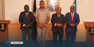 Lency Vokia Sworn In as Minister for Lands, Housing and Survey