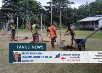 From the High Commissioner’s Desk – Rod Hilton