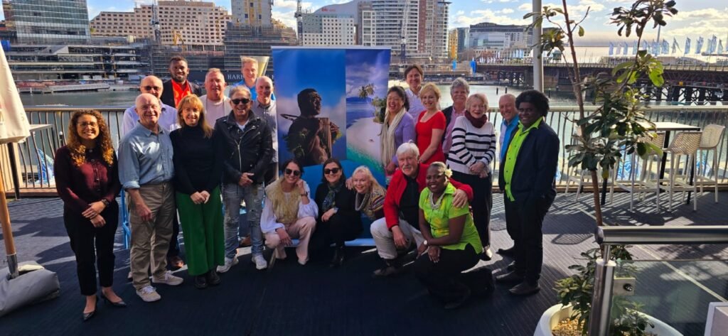 Tourism Solomons Team with Media Guests Sydney July 2025