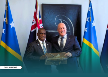 PM Manele and New Zealand PM ,Christopher Luxon