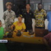 (Standing L-R) Jeremy Gwao (Senior Journalist), Damien Loe (News Intern), George Noda (Camera Operator), Stephen Kamoa (News Intern), Bradford Noda (Visual Editor) (Sitting L-R) Lisa Osifelo (Managing Director), Margret Nuake (News Intern), Emma Komasi-Martin (Sports Contributor)