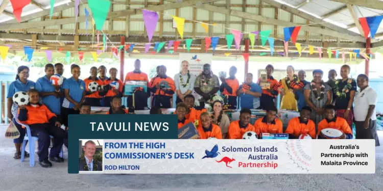 From the High Commissioner’s Desk – Rod Hilton