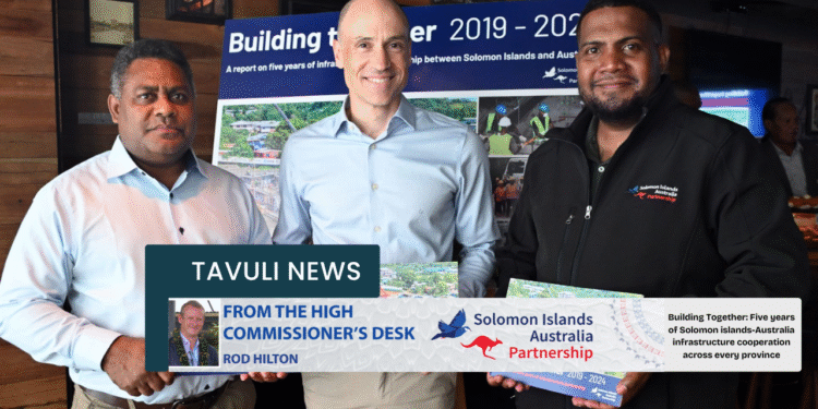 From the High Commissioner’s Desk – Rod Hilton