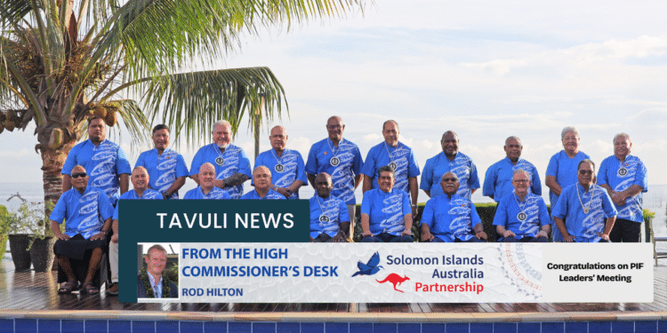 The Pacific Islands Forum unites our region and makes us stronger. In a time of global uncertainty, regional unity matters more than ever.